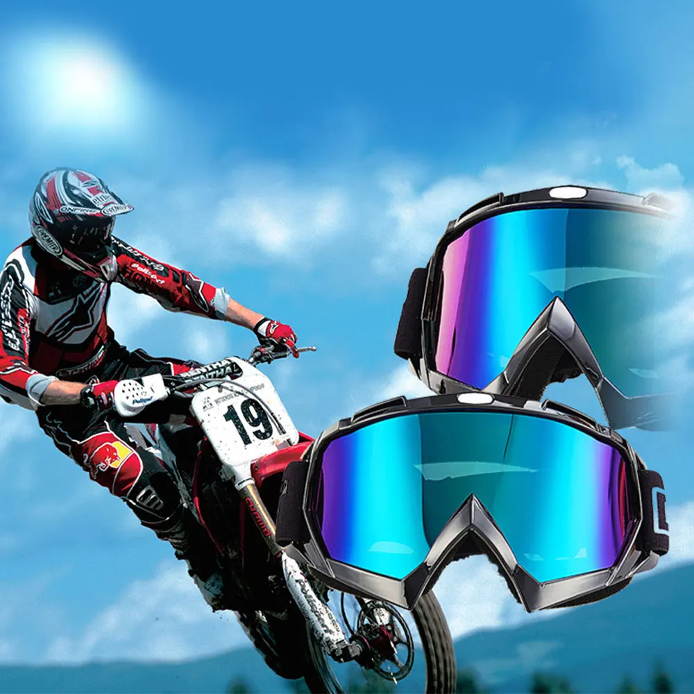 Motorno kolo Windproof Očala za Motokros Očala Moto Dirke Moški Ženske MX Očala Za Zunanjo Umazanijo Kolo ATV SMUČARSKIH Deli