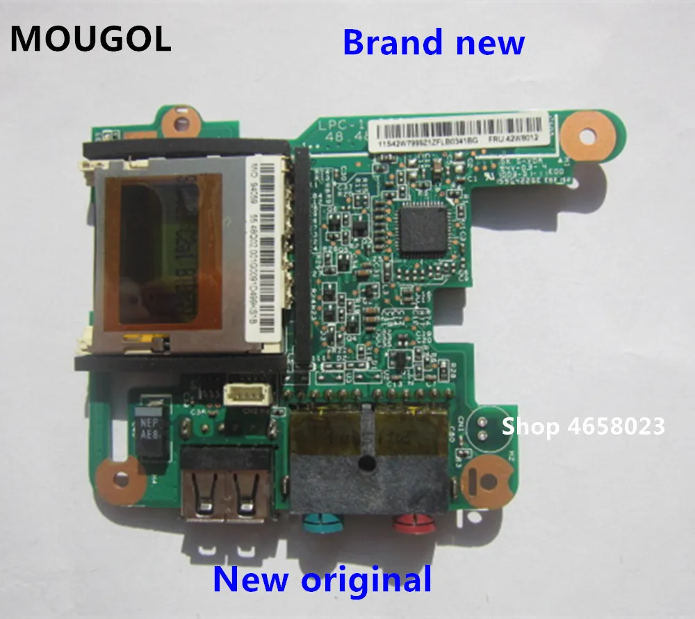 MOUGOL Resnično izvirne za Lenovo THINKPAD X200 X200S X200T 42W8012 zvočna Kartica card reader tri-v-enem odbor