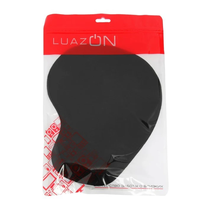 Mouse pad LuazON, roko blazine, črna