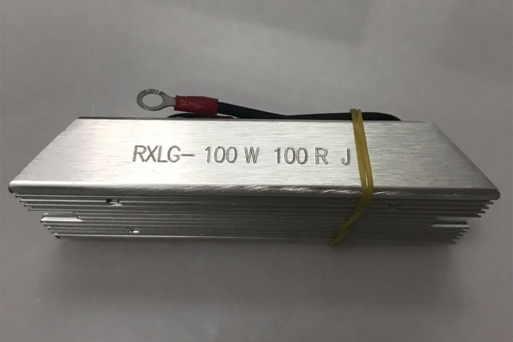 Moč 100W 100ohm Žice Rane Aluminija Nastanjeni Inverter Zavorni Upor