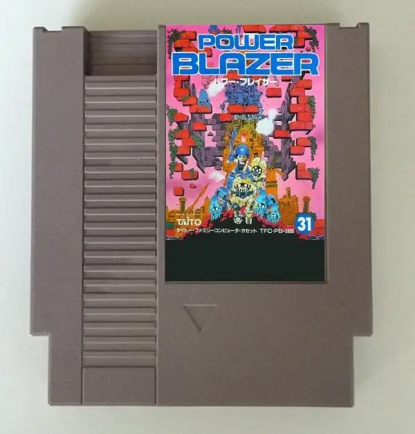Moč Jopič angleškega Kartuše za NES/FC Konzole