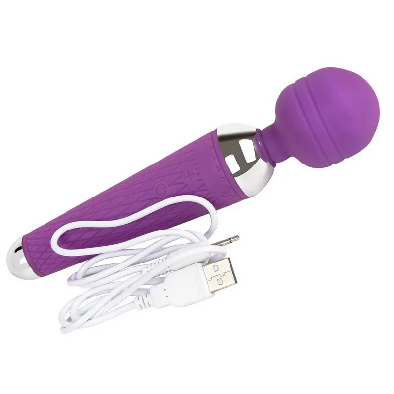 Močan ustni klitoris Vibratorji za Ženske USB Charge AV Čarobno Palico Vibrator Massager Adult Sex Igrače za Žensko Masturbator