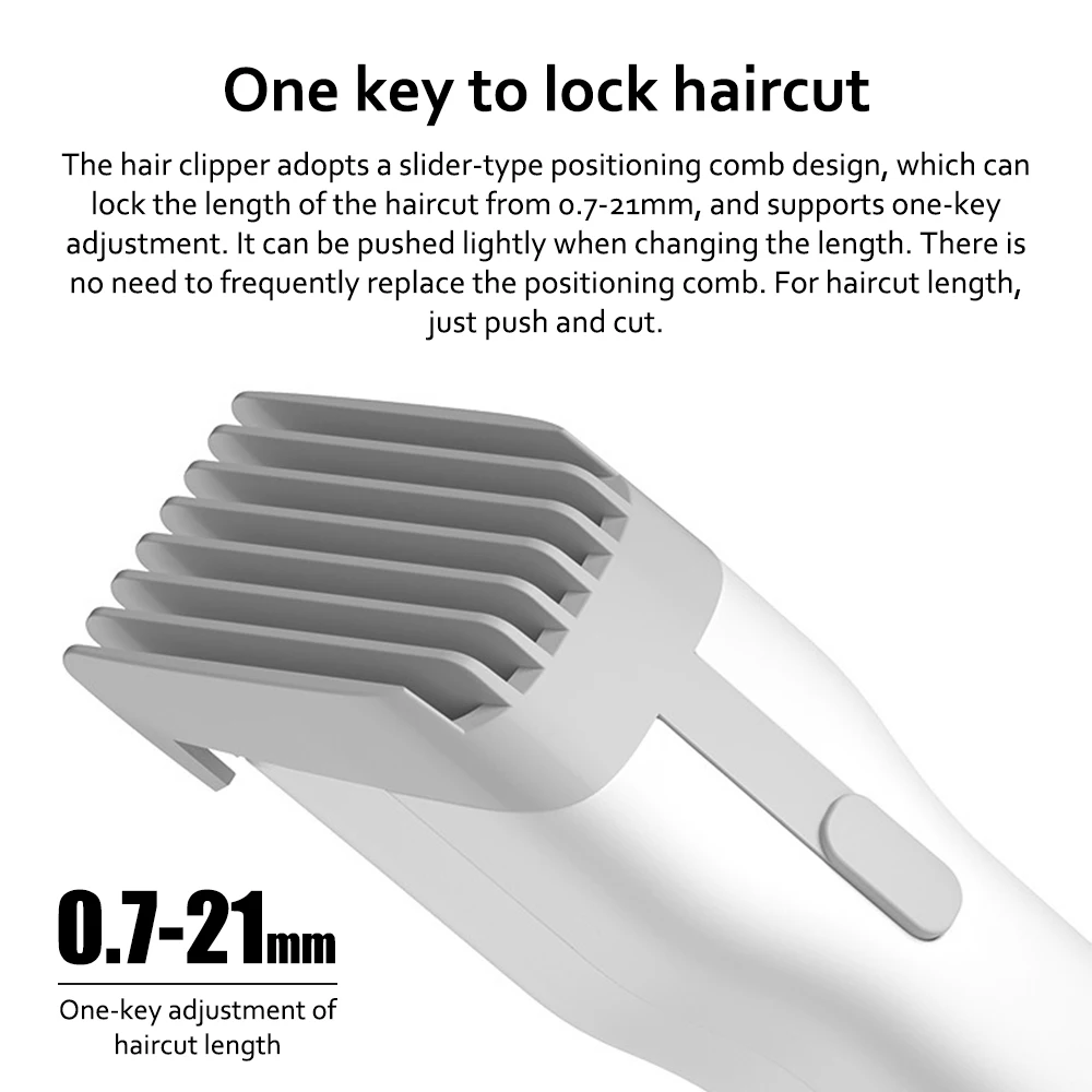 Močna poklicna las brivnik električni brado brivnik za moške lase clipper lase rezalnik pralni frizuro barber britev rob