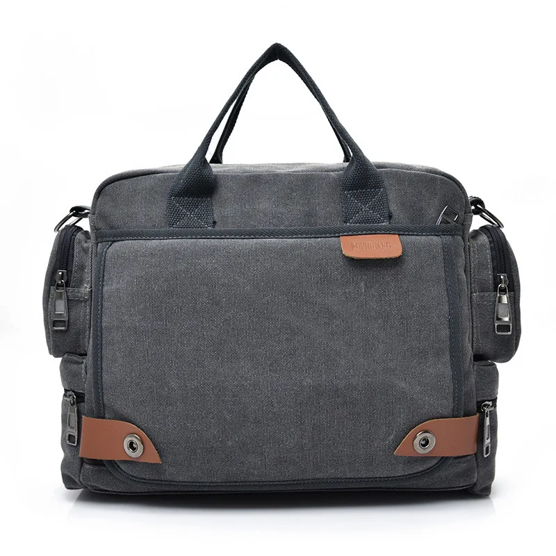 Moška torba multi-funkcijo platno vrečko moda, moška torba business casual mobile Messenger bag