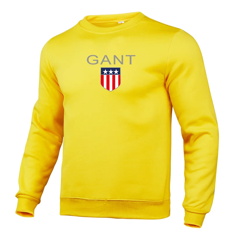 Moške nov pulover tiskanja športna jopica top moda za moške športih na prostem, ki bo ustrezala čistega bombaža ohlapen pulover