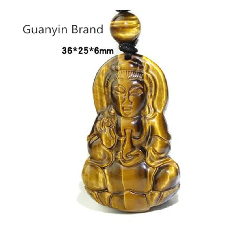 Moške novo priljubljeno tiger Oči Kamen Obesek, Ogrlico, Obesek, butik nakit Ming Guan Gong Guanyin Obesek Buda Gong
