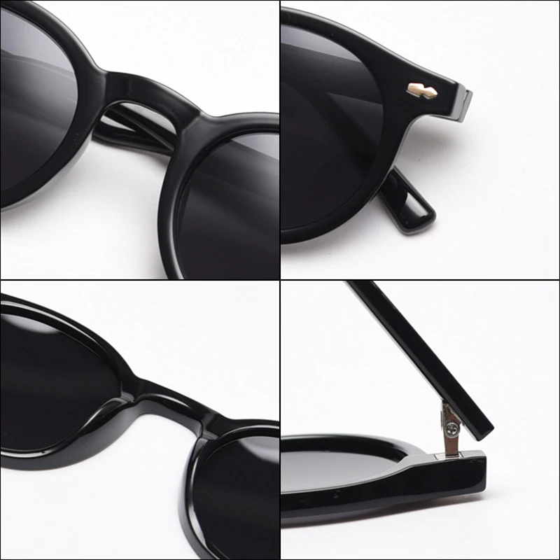 Moške Polarizirana sončna Očala Ženske TR90 Krog Barvne Leče blagovne Znamke Letnik UV400 Vožnje Odtenek Očala Visoke Kakovosti