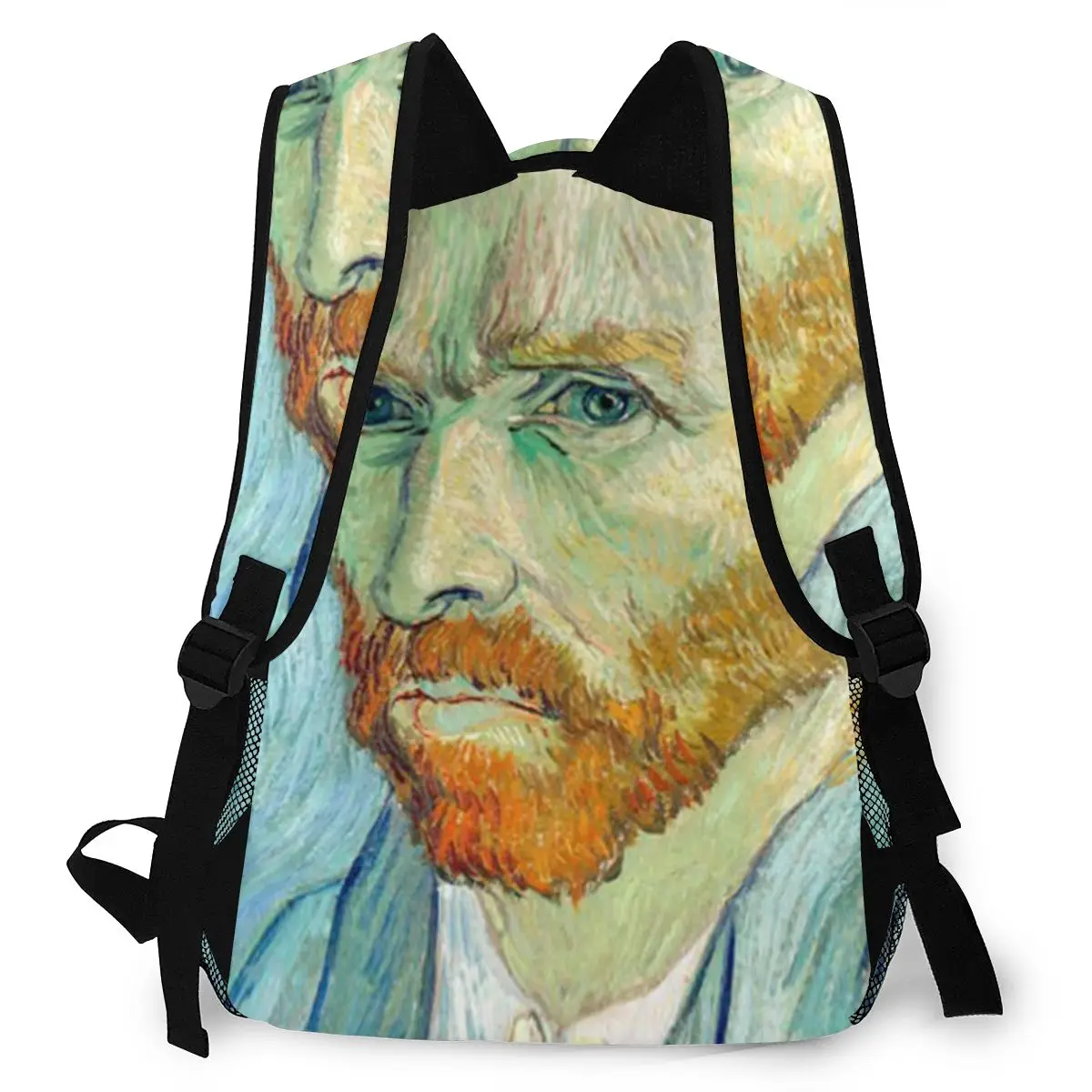 Moški Laptop Nahrbtnik Potovanja Nahrbtnik Slavni slika Van Gogh Ženske 17inch Poslovnih Študent Šoli Ramo Torbe, Dropship