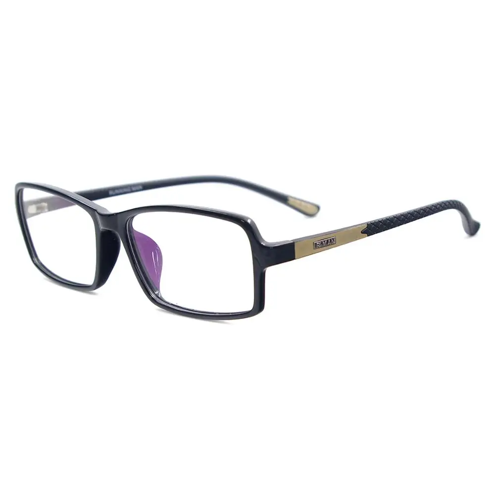 Moški Modni Lahki TR90 Srednje Polno Platišča Očal Okvir Pravokotne Za Branje Multifokalna Leče