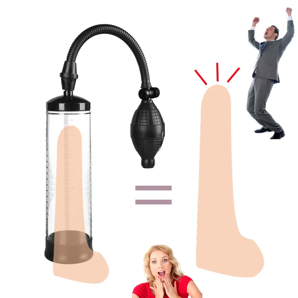 Moški Penis Extender Črpalka za Penis Širitve Erekcijo Pralni Ojačevalec Enlarger Rokav Vakuumske Tehnologije, ki Trajajo Spolnih igrač za moške