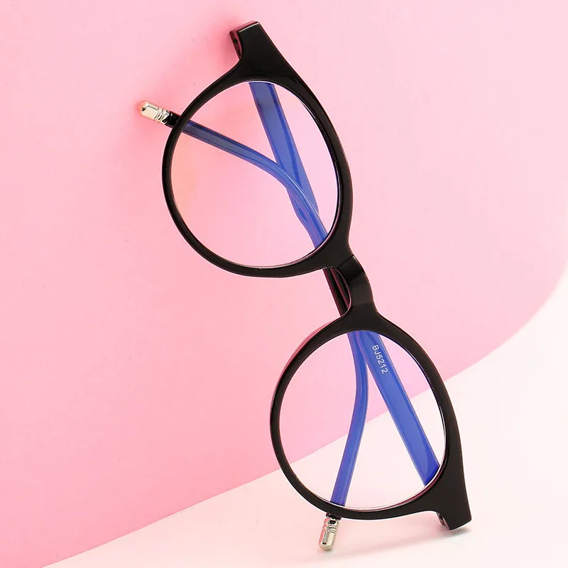 Moški Računalniške Očala, Okviri Za Očala Proti Modra Svetloba Očala Proti Bleščanju Očala Okvir Ženske Krog Jasno Objektiv Ponaredek Očala