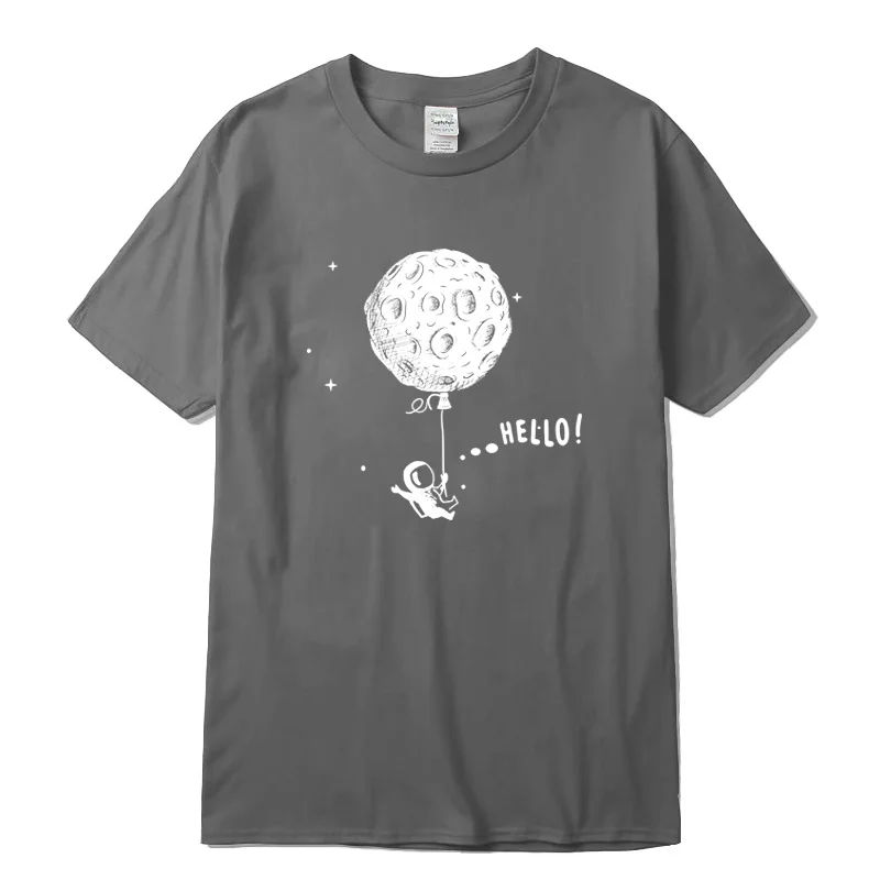 Moški tshirt bombaža, kratek rokav Zanimivo vesoljski polet načrtovanja, tiskanje moški Tshirt priložnostne o-vratu, ohlapno t-shirt moški tee majice
