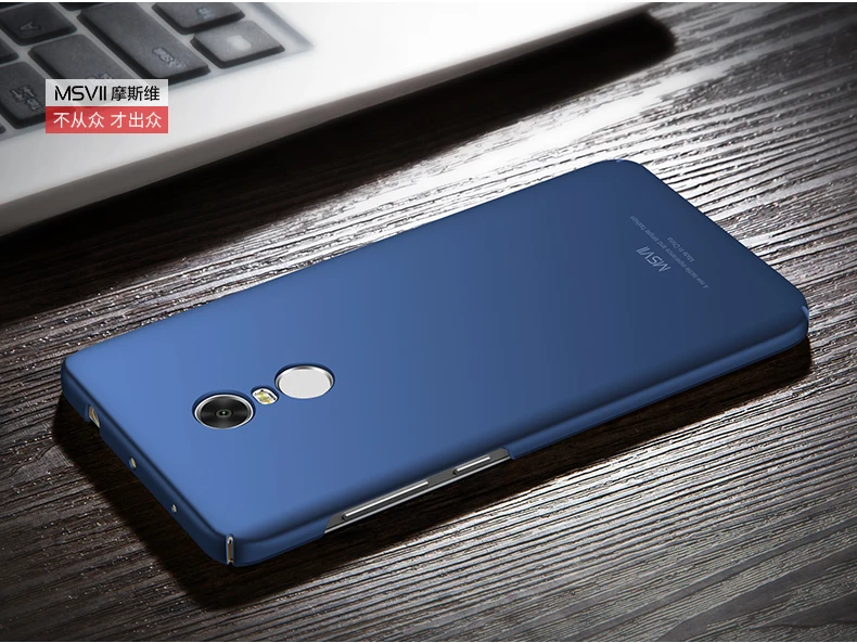 MSVII luksuzni primeru Za Xiaomi Redmi Opomba 4 pro Globalni Primeru Xiomi redmi opomba 4X 4 X pro prime primeru Ultra Tanek RAČUNALNIK Trdi Zadnji Pokrovček