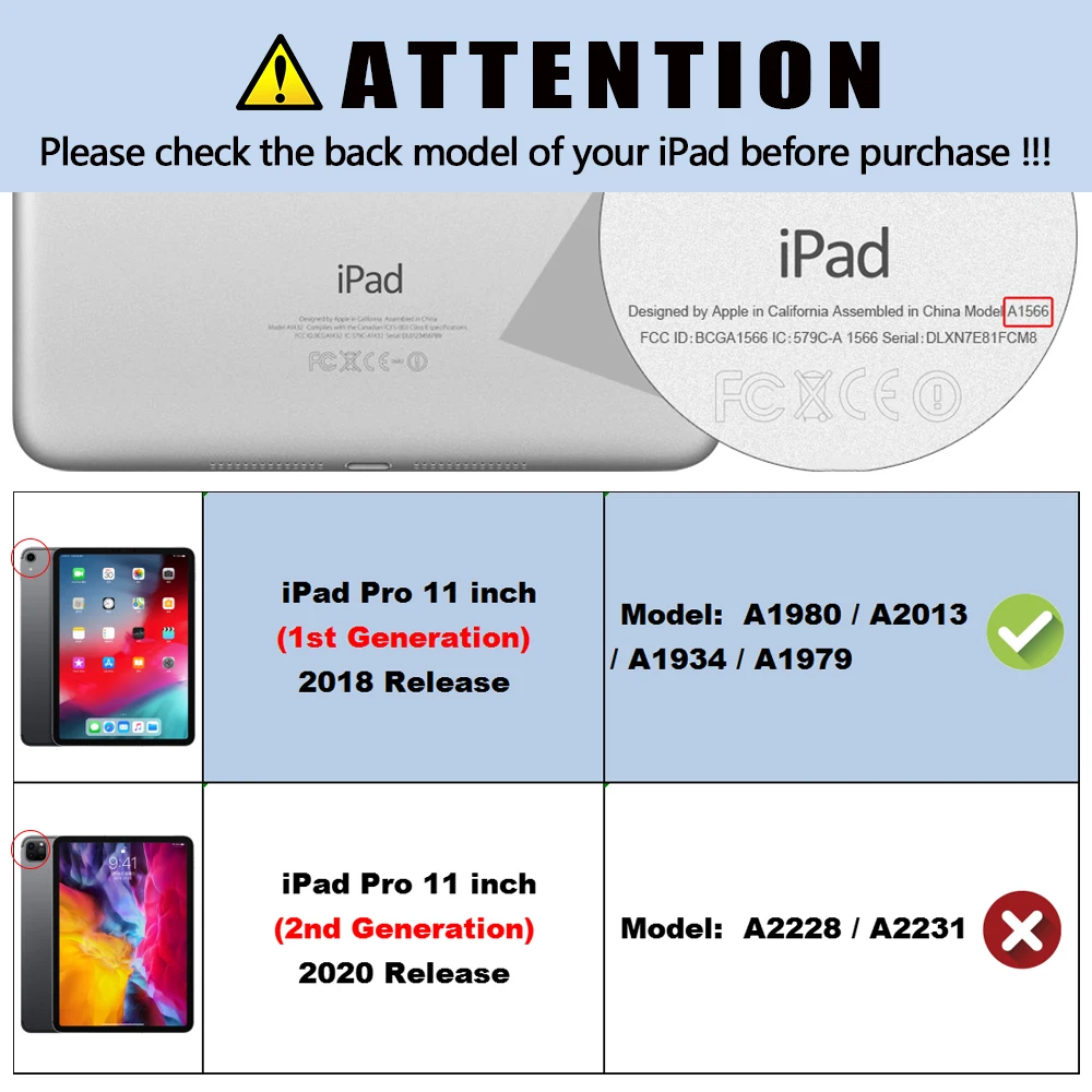 MTT Ohišje Za iPad Pro 11 inch 1. Gen 2018 Marmorja PU Usnja Flip Magnetno Stojalo Smart Cover Zaščitna Funda A1934 A1979 A1980