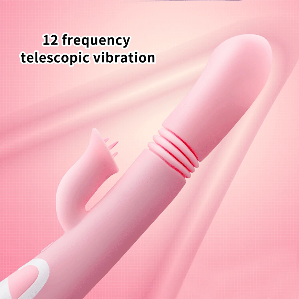 Muca Dildo Vibratorji igrače za Odrasle Vagina Nastavek Bedak Lizanje Klitoris Stimulacije Ogrevanje Vibratorji za Ženske Intimno Blaga