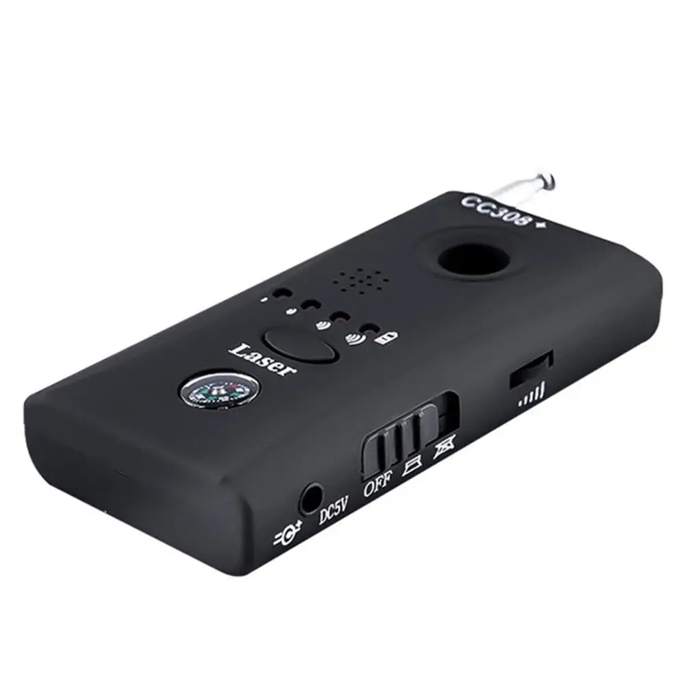Multi-Funkcijo Celoten Obseg Scan Brezžična Spy Kamera, GPS RF Bug Signal Detektorja Brezžični GSM Naprave Sledilnega Finder Z Kompas