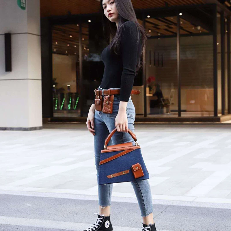 Multifunkcijski moda messenger torba Ženske torbe za ženske do leta 2020 nove luksuzne torbice in torbe pasu visoke kakovosti tote