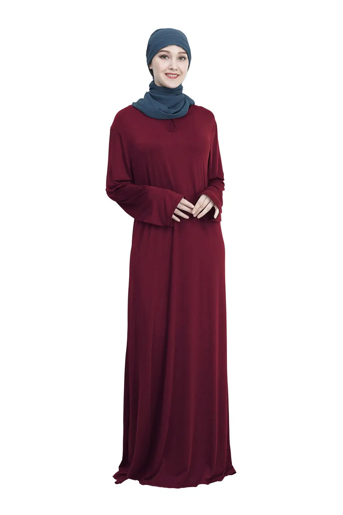 Muslimanski Ramadana Molitev Hidžab Obleka Ženske Islamska Oblačila Jilbab Arabski Kimono Jubah Maxi Abaya Obleko Haljo Tam Kaftan Častili Storitev