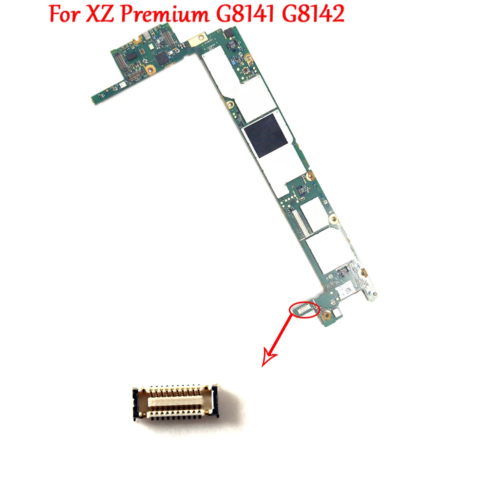 Na Matično ploščo Polnilnik Port Polnjenje Dock Flex Kabel FPC Priključek, Vtič Za Sony Xperia XZ Premium G8142 G8141 XZP