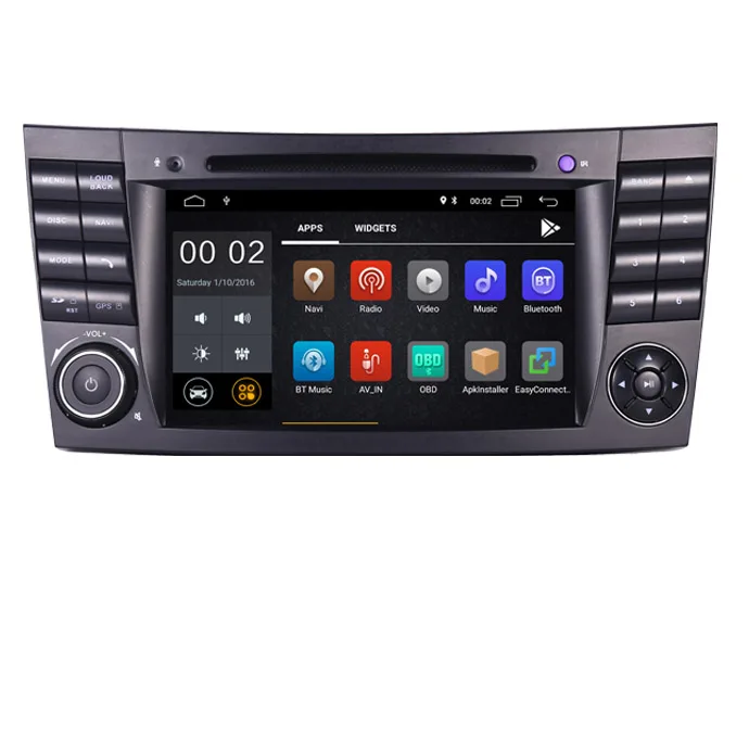Na Zalogi Android 10 IPS, Zaslon na Dotik, Avto DVD Predvajalnik Za Mercedes Benz E-Class W211 E200 E220 E300 E350 Quad Core Radio, Wifi, GPS