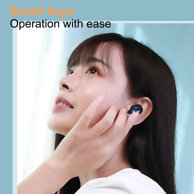 Nadgradnjo M-U8 TWS5.0 Brezžične Slušalke Športne Slušalke Digitalni Prikaz Čepkov Bluetooth Stereo Dotik Slušalke Za Samsung Xiaomi