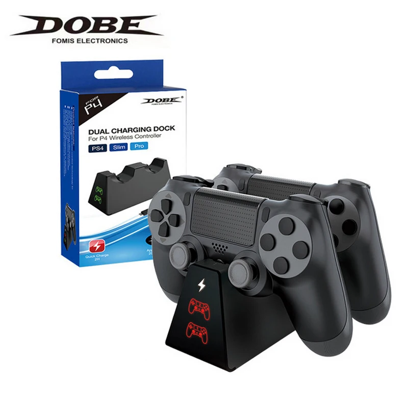 Nadzor nad igro Polnilec Za Sony PS4 Pro Slim Polnjenje Dock Play Station Playstation PS Dualshock 4 Krmilnik Bazo za Podporo