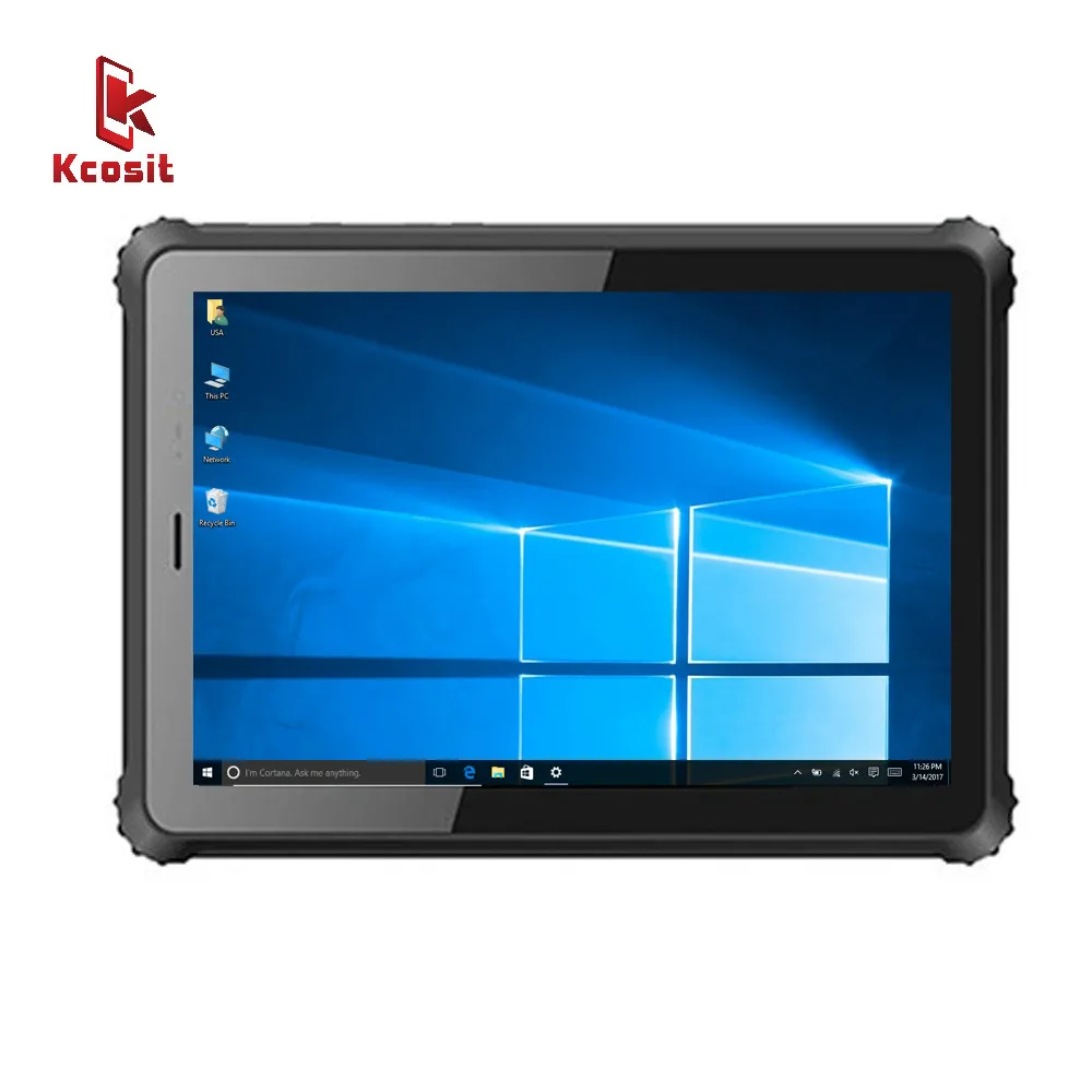 Najboljši 2020 K1081 Windows Tablet PC IP67 Nepremočljiva Krepak Vojaške mini prenosnik 10