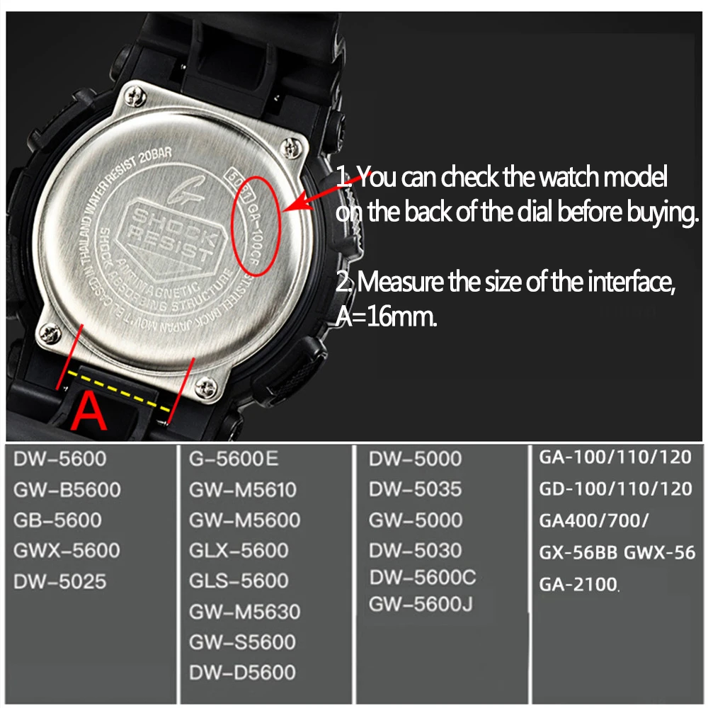Najlon Kovinski Watch Band za Casio G-Shock SS-110/100/120/400/700 GA2100 GV-100/110/120 GX-56BB DW-5600 M5610 Preuredi Trak Zapestnica
