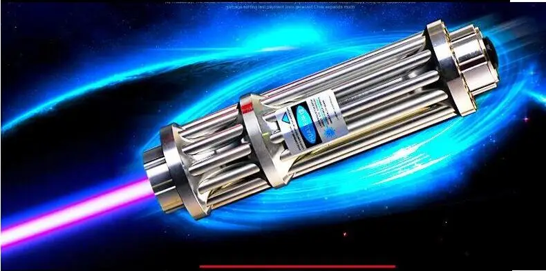 Najmočnejša Vojaška 100W 100000m 450nm Modra Laserski kazalnik Svetilka Luči Gorijo Tekmo Svečo Prižgal Cigareto Zlobne LAZER Baklo
