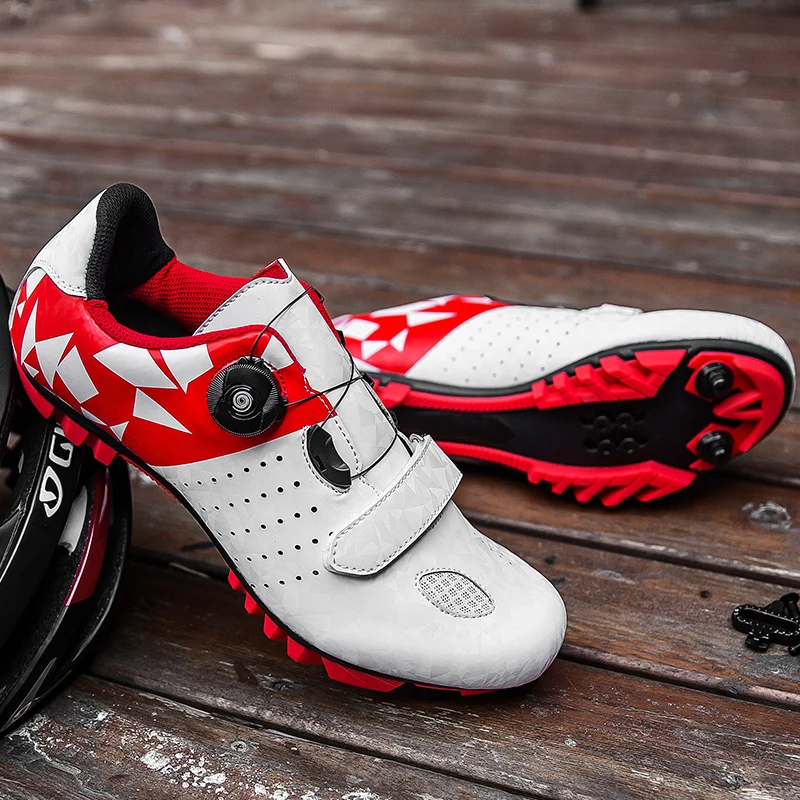 Najnovejše MTB kolesarski čevlji moški dihanje dirke čevlji samozapiralni cestno kolo čevlji strokovno izposoja ženske kolesarski čevlji
