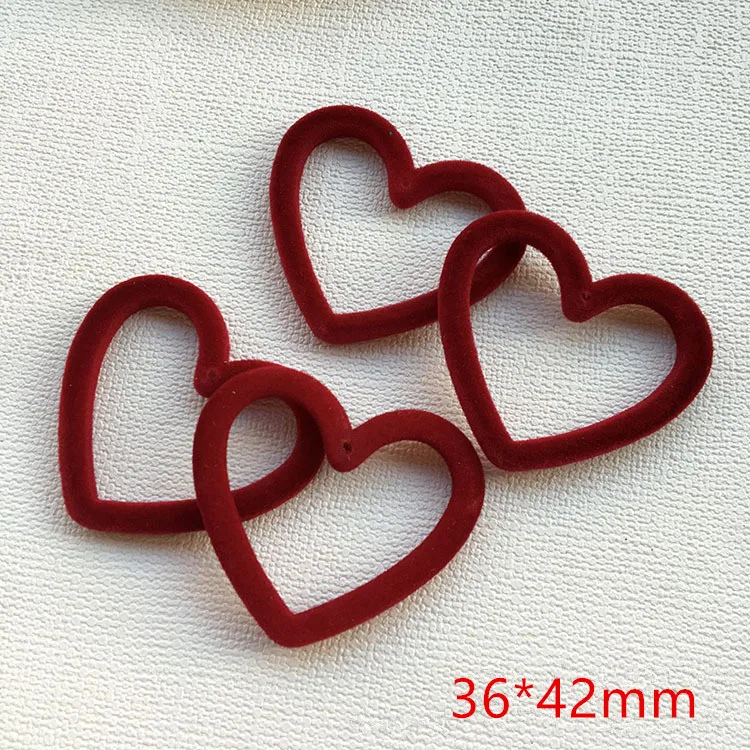 Najnovejši 40pcs/veliko barve zgrinjati risanka srca obliko smolo kroglice diy nakit uhan/oblačila/keychain opremo
