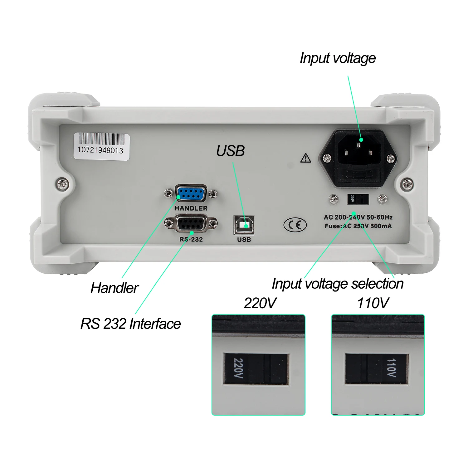 Namizje LCR Digitalni Most Kapacitivnost Odpornost Impedanca Induktivnost, Kapacitivnost Ukrep Instrument, S 3,5-palčni LCD-Zaslon