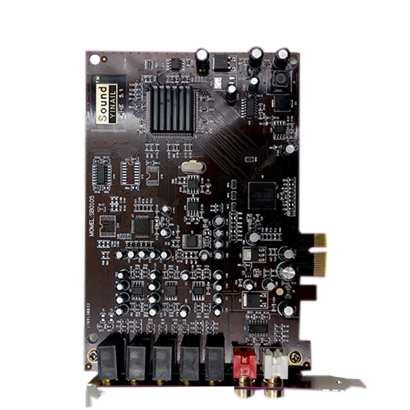 Narava Zvok Blagoslovljeni PCI-E 5.1 Creative Sound Card SN0105 Sb0105 PCIE 5.1 za WINDOWS XP 7/8/10