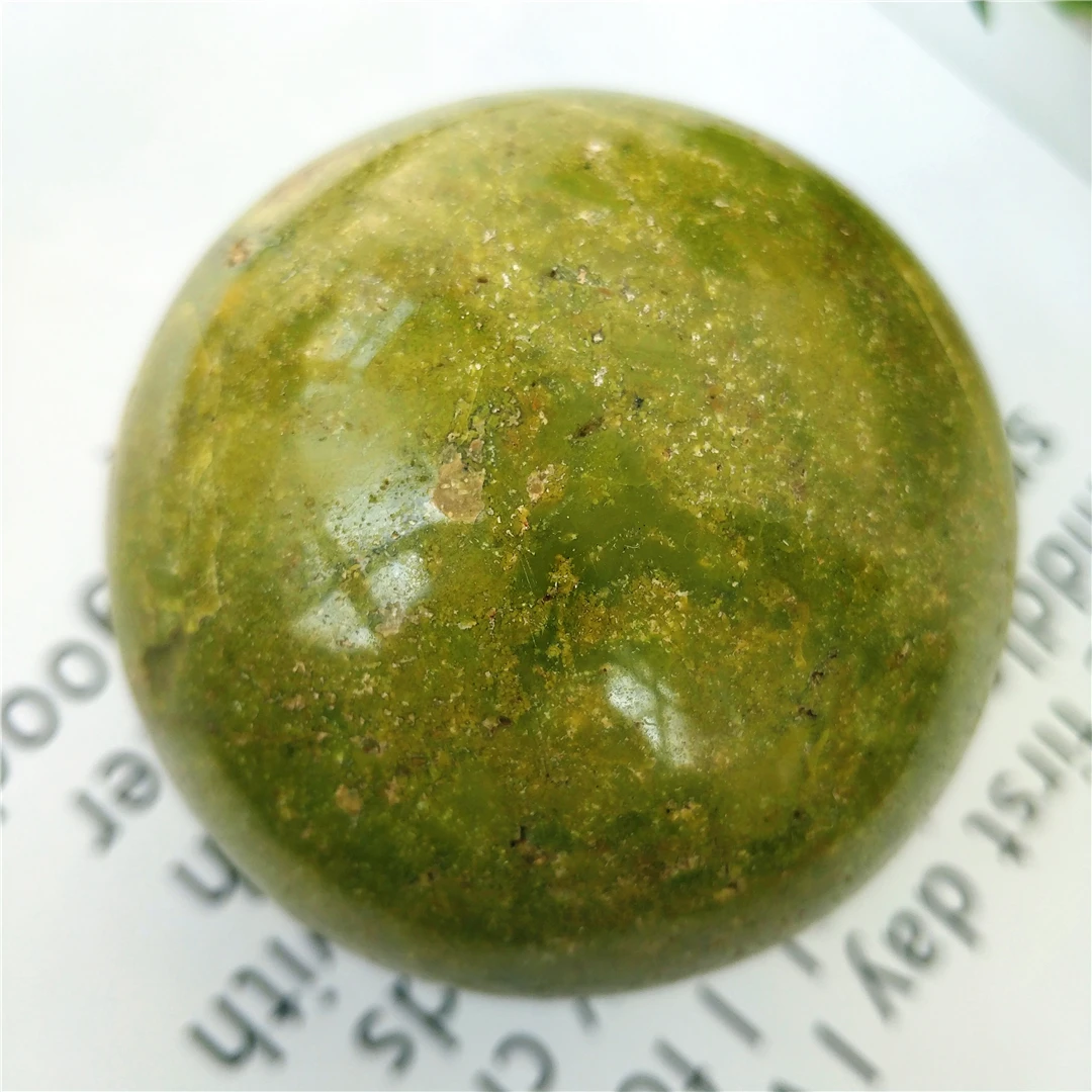Naravna Surova Zelena Opal Kristalno Kroglo, Polirani Semi - Gem Kroglice Za Dekoracijo