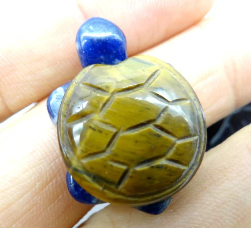 Naravni kamen Quartz crystal Turquoises tiger oči aventurine tortoise obesek za diy Nakit, izdelava ogrlica Accessories1pcs