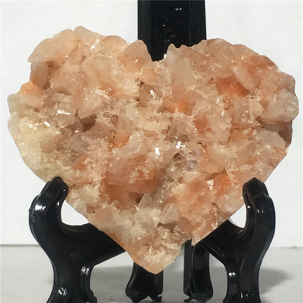 Naravno Rdeča Apophyllite Quartz Crystal Darilo Doma Oprema Poročno Dekoracijo Točke Kamen Svetu Reiki Mojstrov Vzorcu Srce