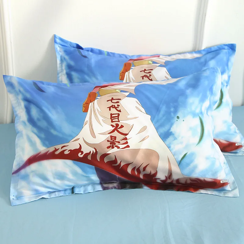 NARUTO 3D Cartoon tiskanja posteljnina nabor Rjuhe Prevleke quiltcover bedclothes Uzumaki Naruto Shippuden Uchiha Sasuke Hatake Kakashi