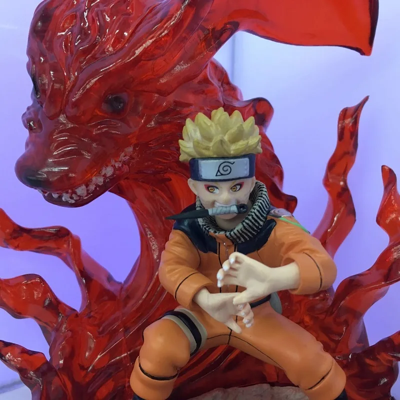 Naruto KG Naruto Uzumaki Devet Repo Fox Ver. GK Kip PVC Slika Zbirateljske Model Igrača T30