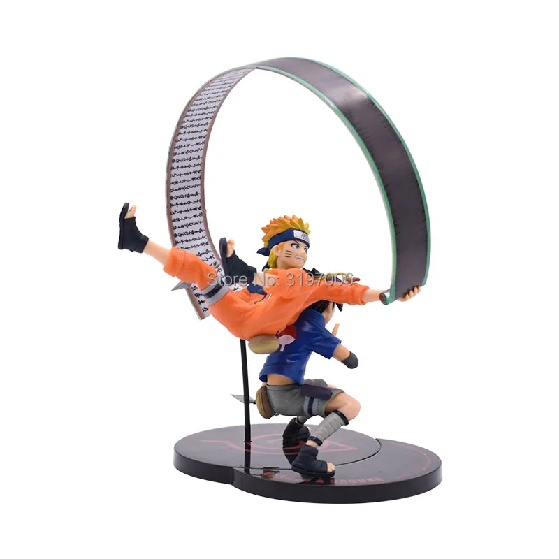 Naruto PVC figuric Naruto Uzumaki Uchiha Sasuke Številke Naruto PVC Toy Model Igrače Darilo 3-5.2