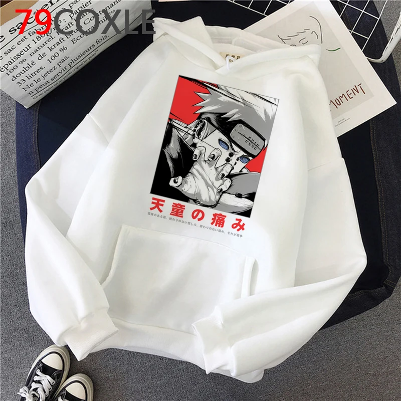 Naruto Sasuke Akatsuki Itachi hoodies ženski natisnjeni grunge ženske oblačila puloverju ulične