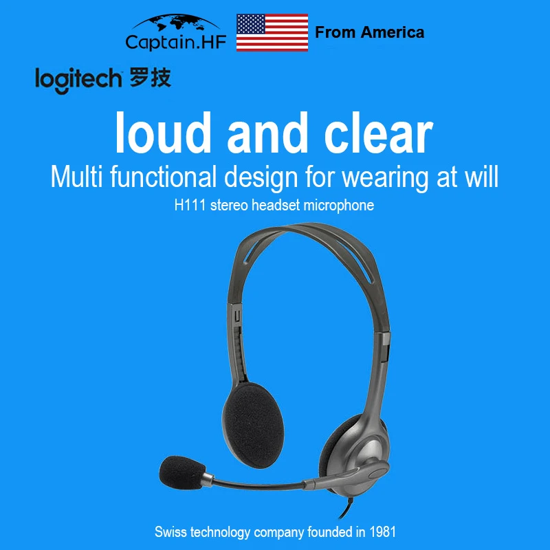 NAS Kapetan klicni Center USB Stereo Zvoka za Zmanjšanje Hrupa Multi Funkcionalne Žične Slušalke, Mikrofon