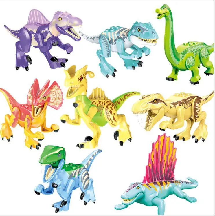 Nastavite Prodaje gradniki Divji Dinozaver Svetu Pteranodon D-REX Tyrannosaurs Rex Dinozaver Številke Za Otroke, Igrače ZM319