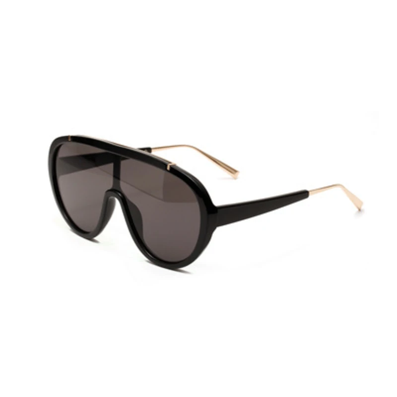 Nauq trend retro prevelik okvir urh sunglasser za ženske do leta 2020 luksuzne blagovne znamke Lokomotiva punk kovinski ženska očala gafas črna
