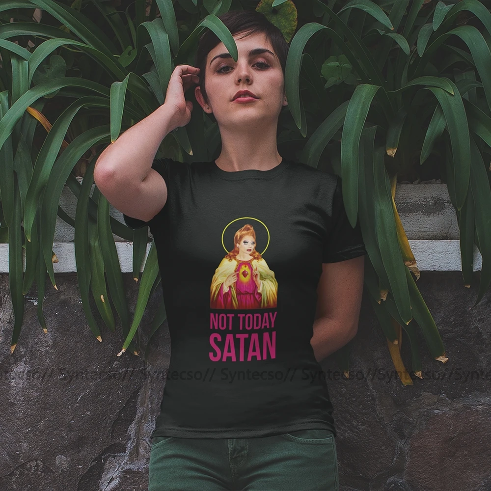 Ne, Danes Satan T-Shirt Bianca Del Rio Ne Danes Satan - Rupaul Je Drag Race T Shirt Tiskanje Priložnostne tshirt Ženske Dame Tee Majica