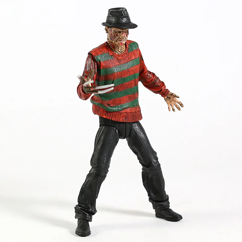 NECA A Nightmare on Elm Street Freddy Krueger 30. PVC Dejanje Slika Zbirateljske Igrača 7