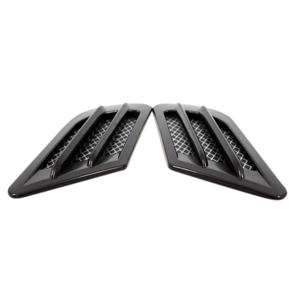 New Visoke Kakovosti 2Pcs/Set Avto Strani Pretok Zraka Vent za Fender Luknjo Pokrov Vnos Rešetka Duct Dekoracijo ABS Plastične Nalepke