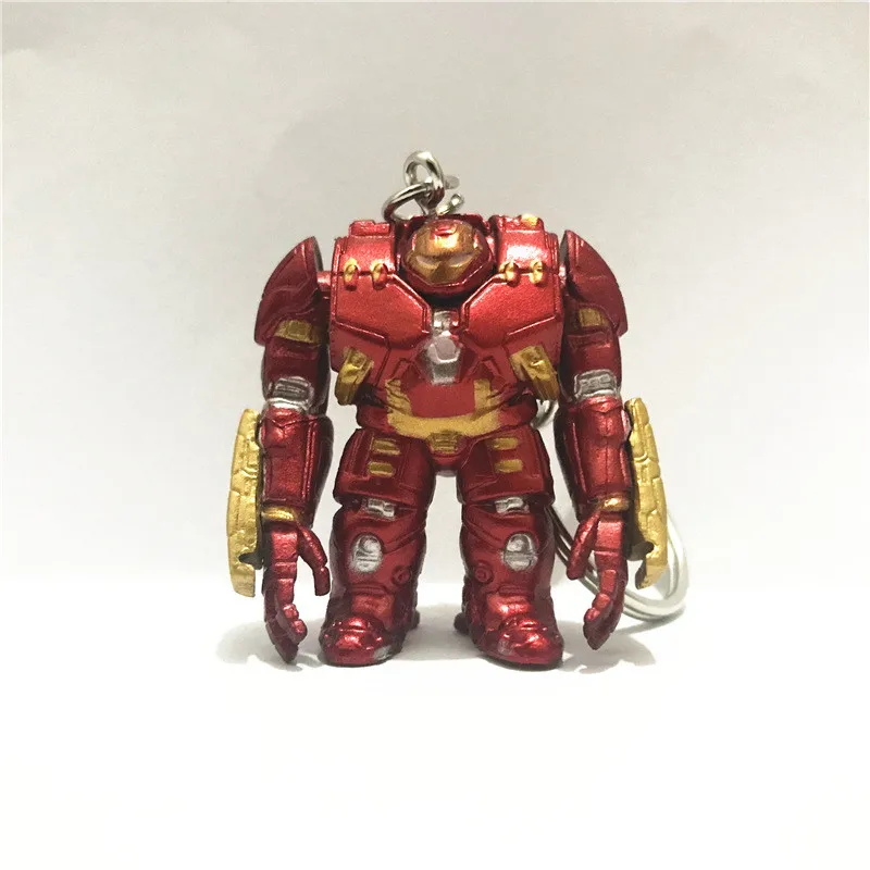 NEW2020 Marvel Avengers 3 Iron Man Hulkbuster Oklep lutke Znamke Ključnih Verige PVC Akcijska Figura, Zbirka Model Igrača