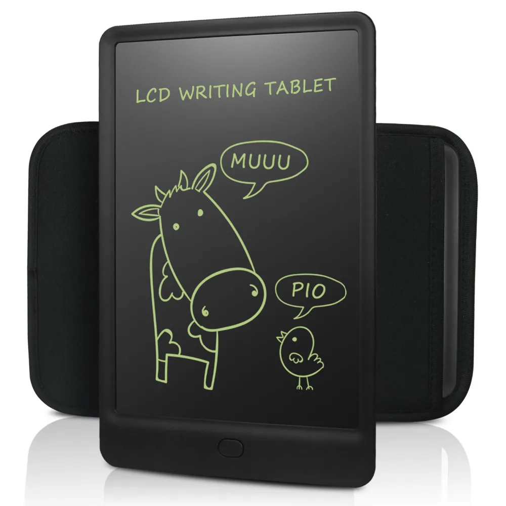 NEWYES 10 palčni LCD Pisni obliki Tablet Prenosni E-Pisatelj Brezpapirnem Beležnico z Erazer Gumb za Zaklepanje Black Debel rokopis