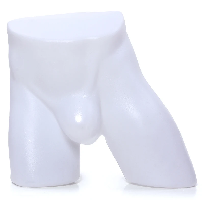 Nezlomljiv Plastični Beli Spodnji Polovici Telesa Moški Manekenka Trupa Za spodnje Perilo za Moške Zaslon