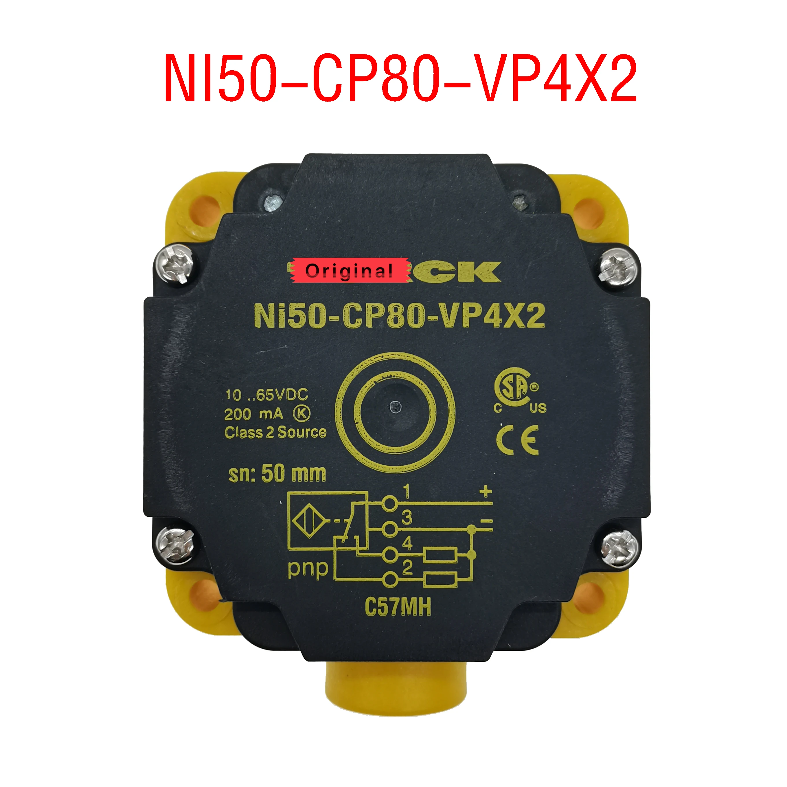 NI50-CP80-VP4X2 NI50-CP80-VN4X2 Turck Bližine Stikalo Senzor New Visoke Kakovosti